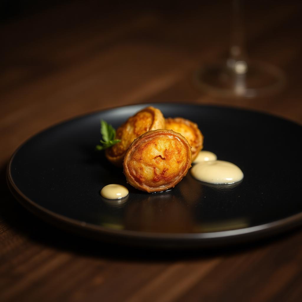Peppered Snail Croquettes