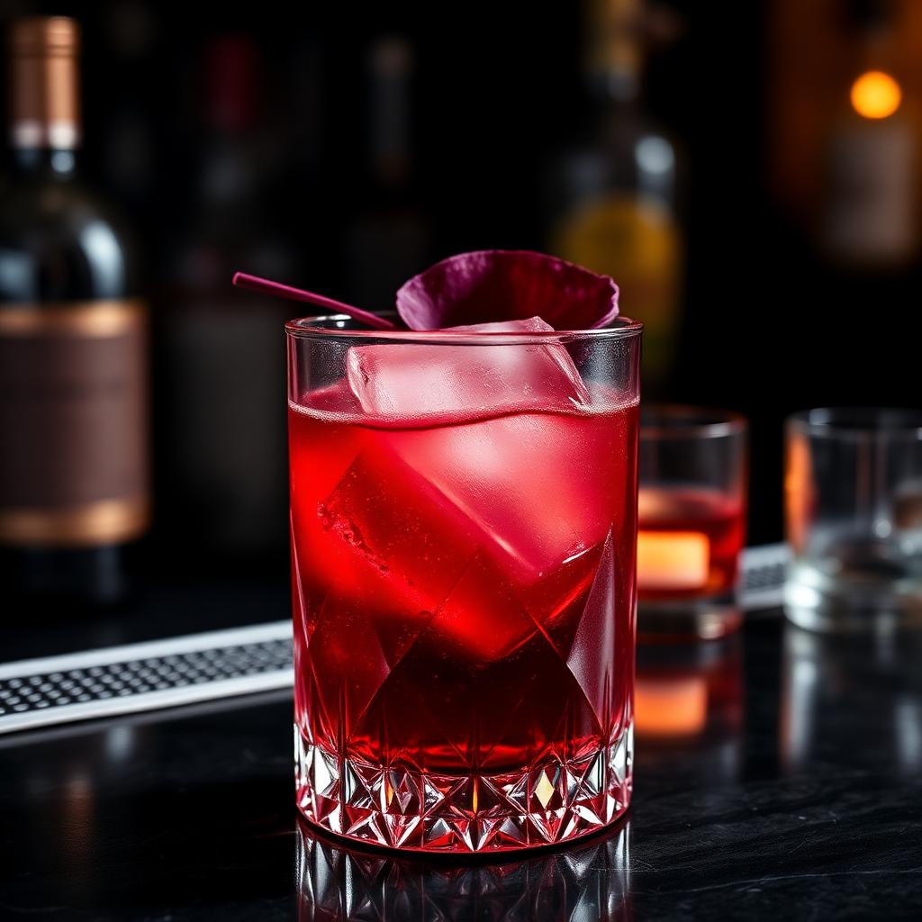 Black Rose Negroni